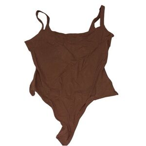 Women’s Brown Bodysuit NWT Size S